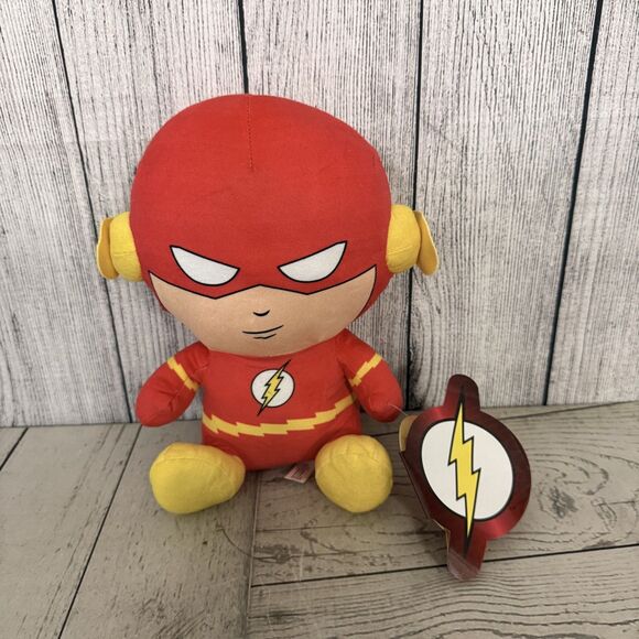 Toy Factory Justice League DC Comics Speed Force Flash Plush Stuffed Animal - Picture 1 of 8